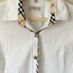Burberry classic button down shirt
